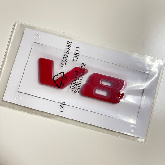 NEW V8 Auto Tuning Car SUPER Emblem Logo Styling Sticker - Auto Aesthetics